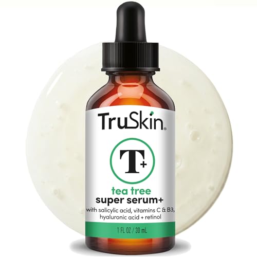 TruSkin Tea Tree Acne Serum with Salicylic Acid & Retinol, 1 fl oz