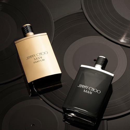JIMMY CHOO - Man Parfum - Men's Fragrance - Fougere Ambery - With notes of Bergamot, Lavender & Ambery Wood - 3.3 fl. oz.