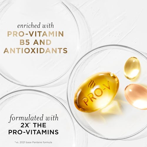 Pantene Conditioner, Repair & Protect - Pro-V Nutrients, 2x Breakage Protection for Dry, Color-Treated Hair, Healthy Looking Hair Every Wash, Antioxidant-Rich, Paraben Free, 25.1 Fl Oz