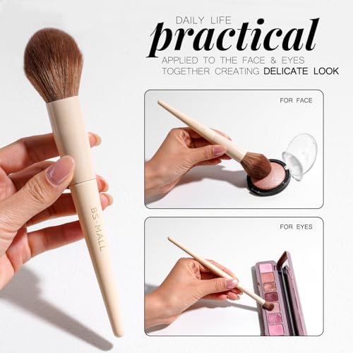 Professional Makeup Brush Set with Travel Case 18 Pcs for Makeup Artists