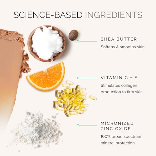 MDSolarSciences Tinted Solar Stick Mineral Sunscreen Stick SPF 40 | Water-Resistant, Broad Spectrum UV Protection | Hydrating Zinc Formula | Reef-Safe, Vegan | Non-Greasy, Sheer Tinted Finish (0.6 Oz)