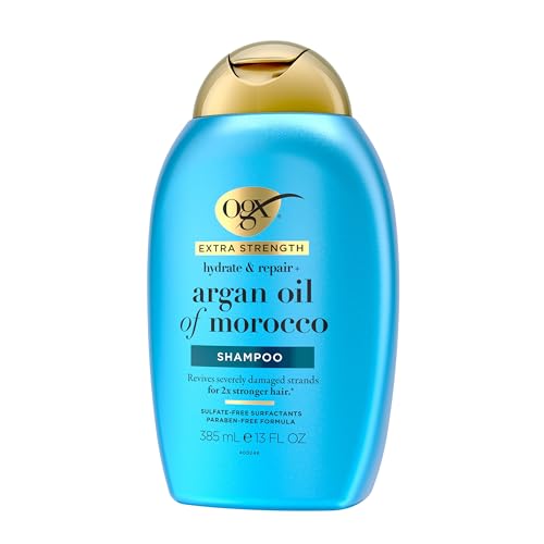 OGX Hydrate & Repair + Argan Oil of Morocco Shampoo, 13 fl oz