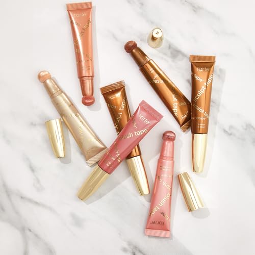 tarte sculpt tape contour – Lightweight Cream Bronzer with Shea Butter for Blendable, Buildable Contour & Natural Looking Sculpted Glow, Vegan & Cruelty-Free, travel size, cool bronze
