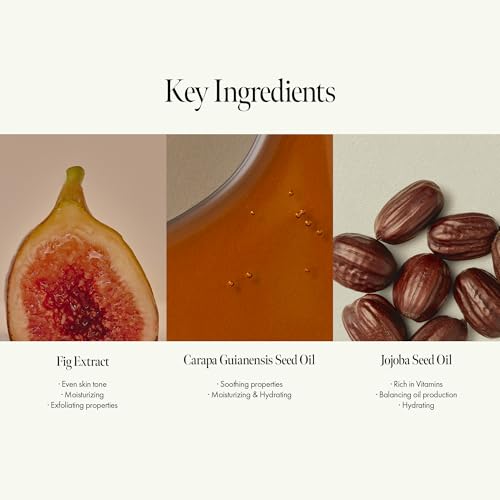 ANILLO Argan Jojoba Body Oil for Dry Skin, Fig Whisky Scent, 3.38 fl oz
