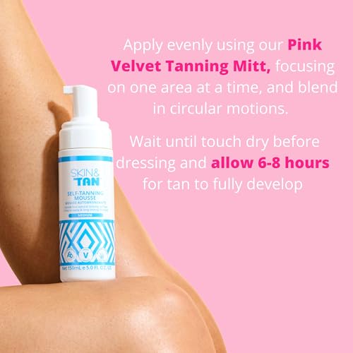 Skin and Tan Gradual Tanning Mousse - Medium - 5.2 oz