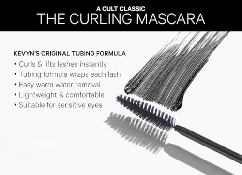 Kevyn Aucoin The Curling Mascara, Black: Classic volume brush. Tubing tech. All day wear. Clump & flake free. Pro makeup artist go to for volume, thick and separate lashes. Easy removal with water. Black 0.18 Ounce (Pack of 1)