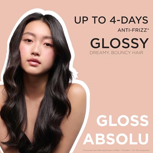Kerastase Gloss Absolu High-Shine Anti-Frizz Conditioner - Deeply Hydrates & Detangles, Instantly Softens, For Glossy & Bouncy Hair, 8.45 Fl Oz