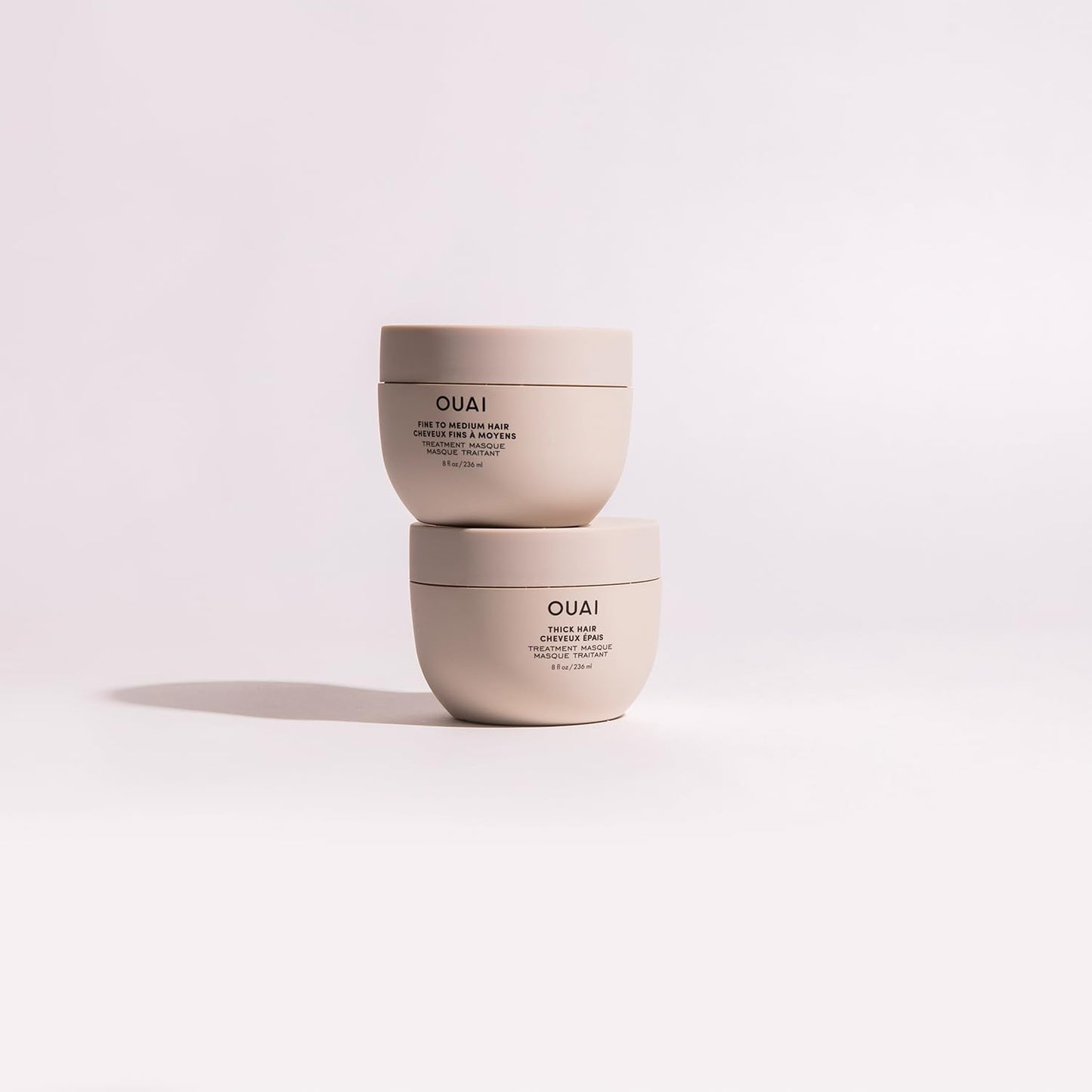OUAI Fine to Medium Hair Treatment Masque - Hair Mask for Hair Repair, Hydration and Shine - With Shea Butter, Keratin and Panthenol - Paraben, Phthalate and Sulfate Free Hair Care (8 Fl Oz)