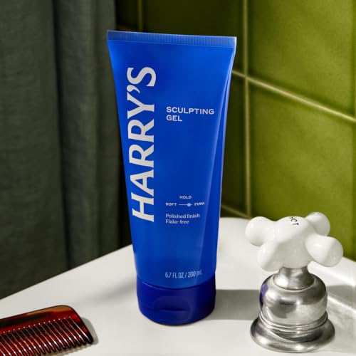 Harry's Sculpting Hair Gel for Men with Firm Hold and Polished Finish - 6.7 fl oz - Alcohol-Free Formula