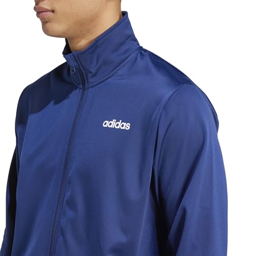 Adidas Men's Train Linear Track Suit, Dark Blue, Medium