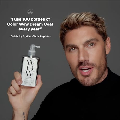 COLOR WOW Dream Coat – Anti-Humidity Frizz Control Spray for Glass Hair