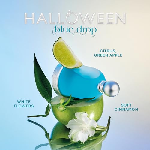 Halloween Blue Drop Eau de Toilette For Women, Citrus Floral, 3.4 Fl Oz