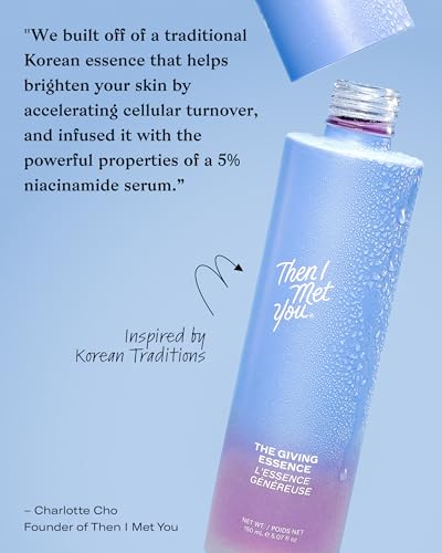 Then I Met You The Giving Essence, Korean Skin Care Toner With Niacinamide