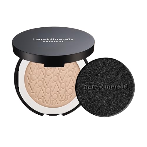 bareMinerals Original Pressed Powder Foundation, Medium Beige 12, 0.3 oz