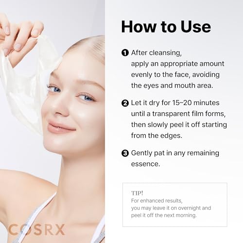 COSRX PDRN EXOSOME Glaze Wrapping Overnight Mask, Instant Glow, 1.69 fl oz