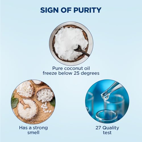 Parachute Coconut Oil| 100% Pure & Natural| Unrefined Coconut Oil| No Chemicals & Preservatives| Fresh Long Lasting Aroma| Untouched By Hands| 15 Fl Oz Jar