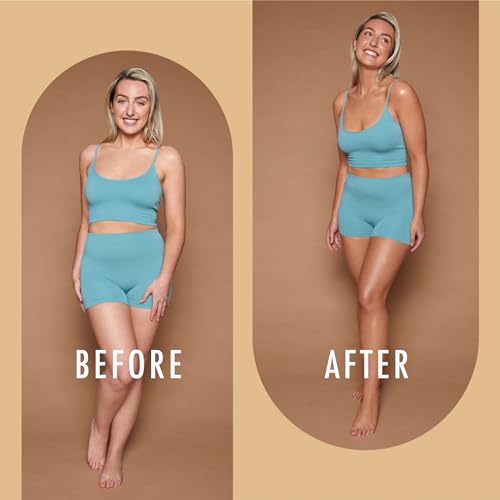 St Moriz Professional Medium Self Tanner Mousse - Sunless Instant Self Tanning Foam for a Deep, Natural Looking Fake Tan - With Aloe Vera & Vitamin E (6.76 fl oz)