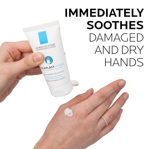 La Roche-Posay Cicaplast Hand Cream with Shea Butter for Dry Hands, 1.69oz