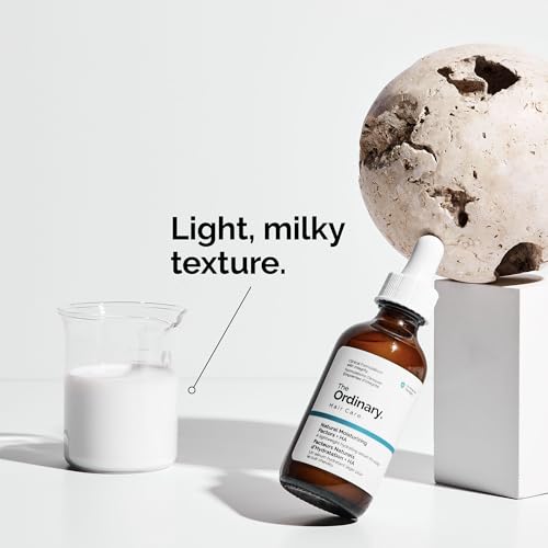 The Ordinary Hair Care Natural Moisturizing Factors + Hyaluronic Acid, Lightweight Hydrating Scalp Serum with Hyaluronic Acid and Squalane, 2 Fl Oz (Pack of 2)