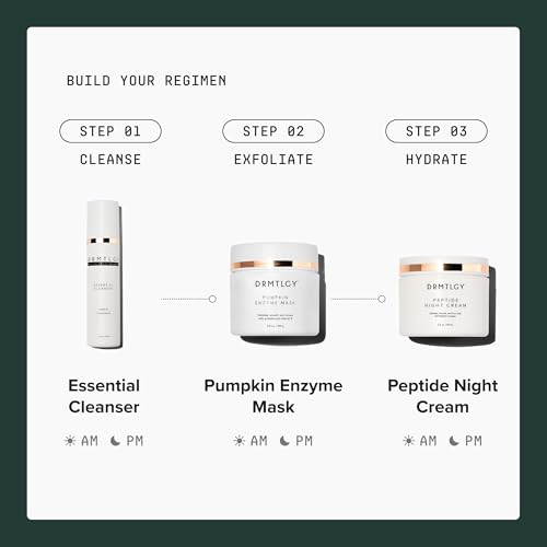DRMTLGY Pumpkin Enzyme Face Mask | Gentle Exfoliating Face Mask