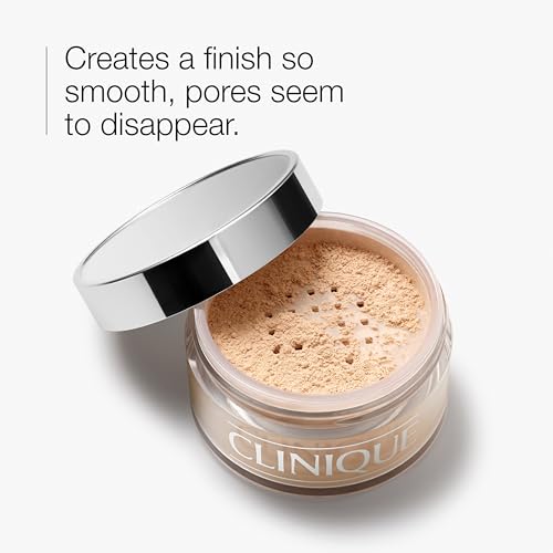 Clinique Blended Face Loose Setting Powder For All Skin Types | Sheer Coverage, Natural Finish, Transparency 3, 0.88 Ounce