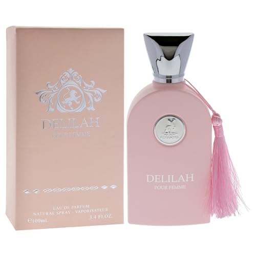 Lattafa Maison Alhambra Delilah Pour Femme Eau de Parfum Spray for Women, 3.4 Ounce / 100 Ml