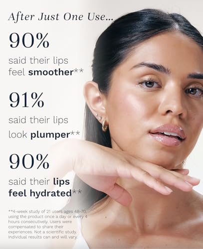 City Beauty City Lips Plumping Lip Gloss Silver Skyline - High-Shine Gloss for Fuller, Younger-Looking Lips | Hydrating & Smoothing Lip Treatment Hyaluronic Acid