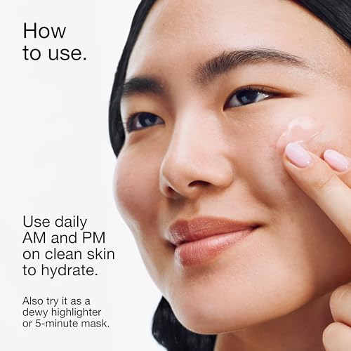 Clinique Moisture Surge 100H Auto-Replenishing Hydrator Oil Free Face Moisturizer | With Hyaluronic Acid, Aloe Bioferment and Vitamins C + E | For All Skin Types | Hydrating + Moisturizing, 2.5 Fl Oz