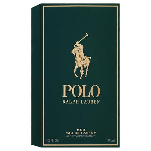 Ralph Lauren Polo Oud Eau de Parfum - Woody Ambery Cologne - 4.2 Fl Oz