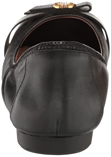 Cole Haan Women's TOVA Bow Ballet Flat, Black Leather, 10