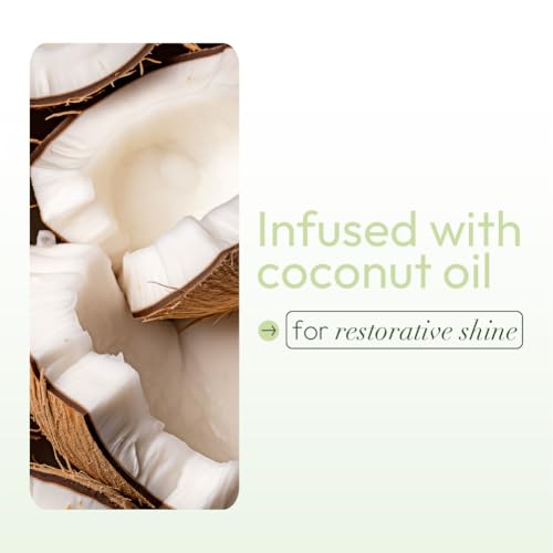 ORS Olive Oil Nourishing Sheen Spray infused with Coconut Oil 10 Ounces (Pack of 4)