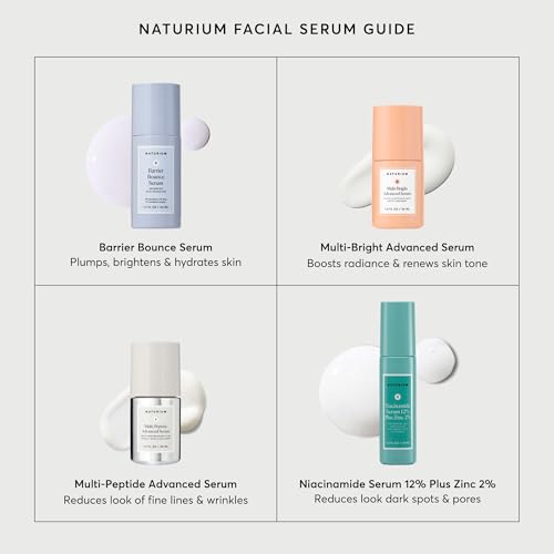 Naturium Multi-Peptide Advanced Serum, Ferulic Acid & Collagen, 1 fl oz