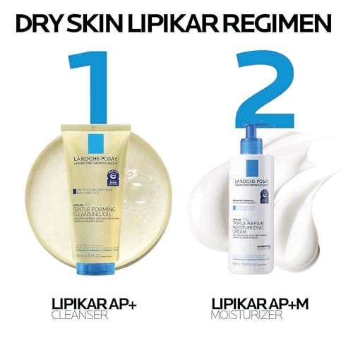 La Roche-Posay Lipikar AP+ Gentle Foaming Cleansing Oil, 6.76oz