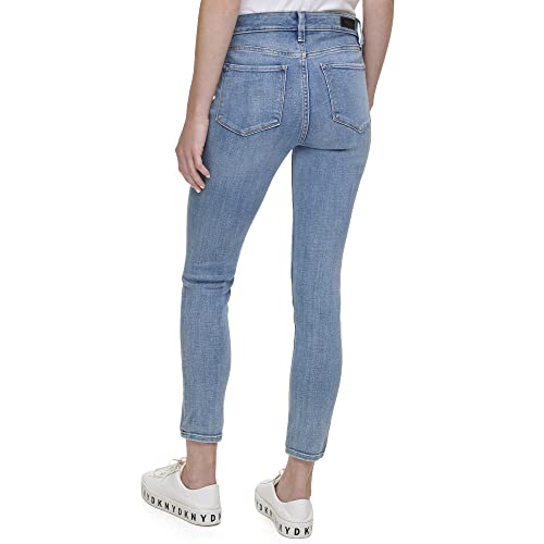 DKNY Women's Basic Essential Jeans, Pure Blue