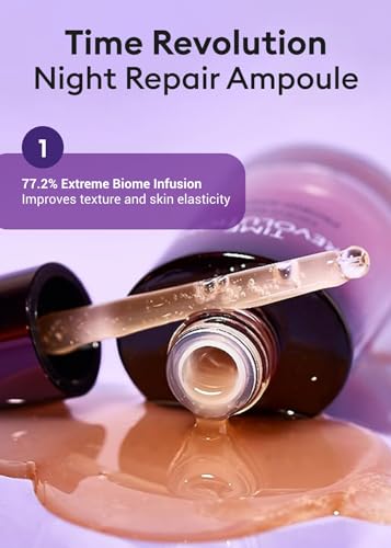MISSHA Time Revolution Night Repair 5X Gift Set, Ampoule Cream Essence