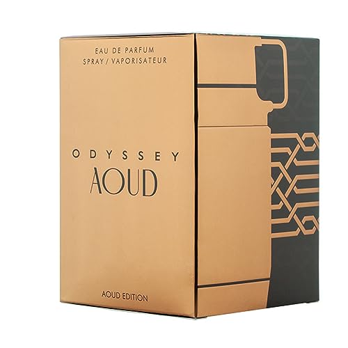 Armaf Odyssey Aoud Edition for Men Eau de Parfum Spray, 3.4 Ounce