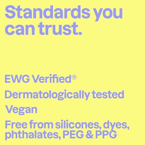ATTITUDE Colorlast Hair Shampoo, EWG Verified, For Color Treated Hair, Protects Color, Naturally Derived Ingredients, Vegan and Plant Based, Avocado Oil and Pomegranate, 32 Fl Oz