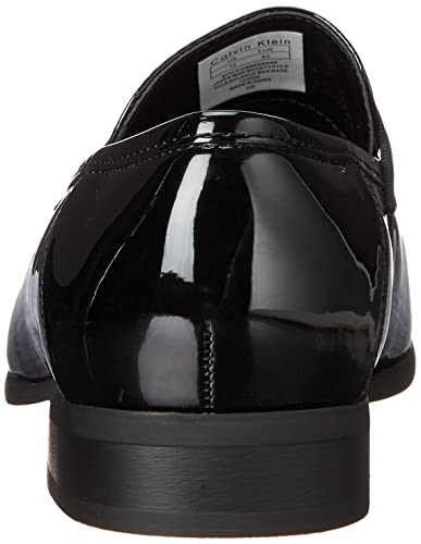 Calvin Klein Men's Bernard Loafer, Black Patent, 10