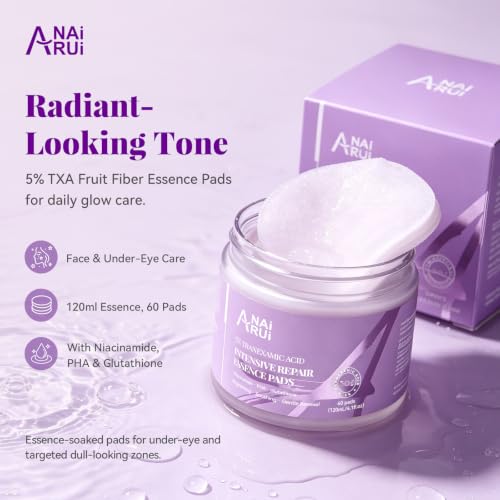 ANAI RUI 5% Tranexamic Acid Eye & Face Toner Pads 60 Pads