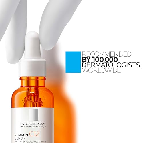 La Roche-Posay Vitamin C Serum for Face with Salicylic Acid, 1oz