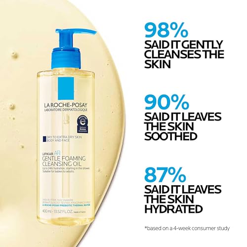 La Roche-Posay Lipikar AP+ Gentle Foaming Cleansing Oil, 13.52oz