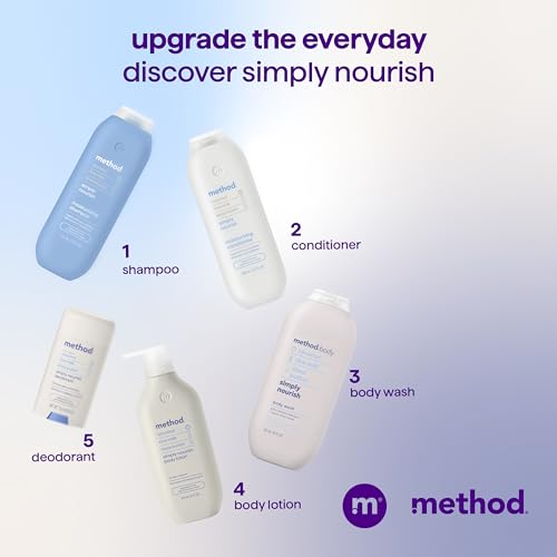 method Moisturizing Shampoo, Simply Nourish, 14 fl oz