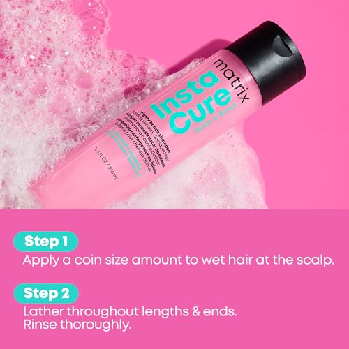 MATRIX Instacure Build-A-Bond Shampoo – For Damaged Hair, 10.1 Fl Oz