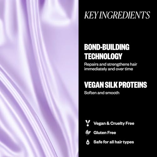 IGK Antisocial Dry Hair Mask, Overnight Bond Repair for Damaged Hair