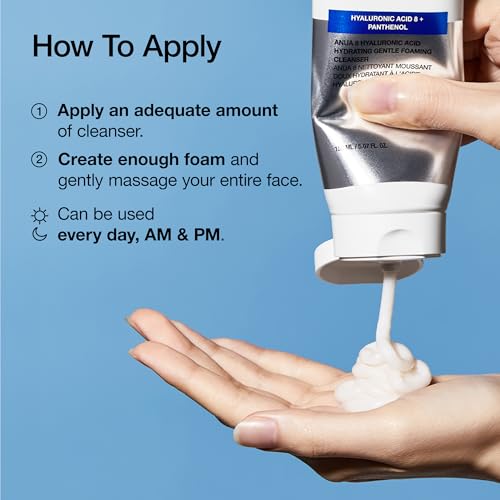 ANUA Hydrating Gentle Foaming Cleanser, 5.07 fl.oz