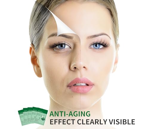 Pack of 10 Collagen Face Mask, Face Masks Skincare with Coenzyme Q10 Retinol Anti Aging Facial Masks Skin Care Hydrating Face Beauty Care Masks for Deep Repairing and Moisturizing Anti Wrinkles