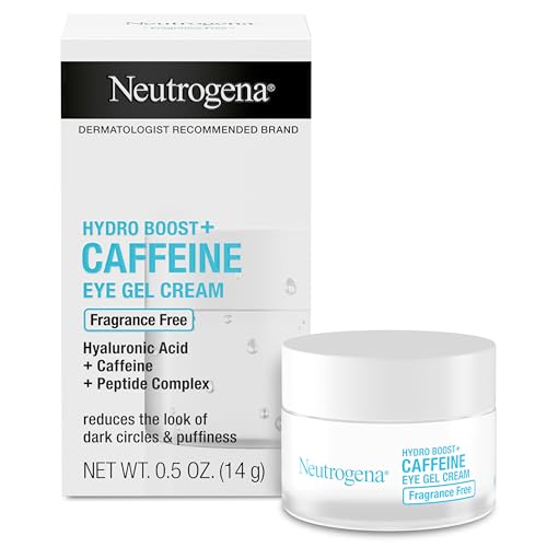 Neutrogena Hydro Boost + Eye Cream, Fragrance Free, 0.5 oz