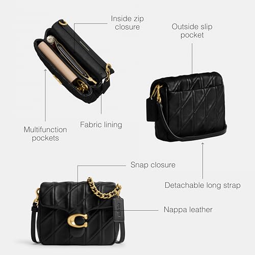 COACH Times Square Tabby 17, B4/Black