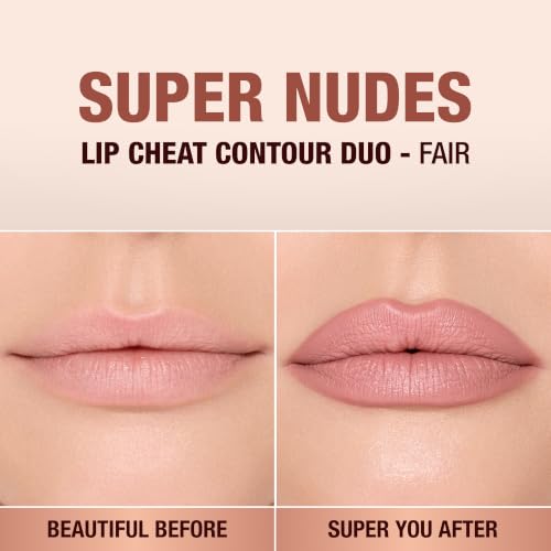Charlotte Tilbury Lip Cheat Contour Duo - Dual-Sided Lip Liner Pencil