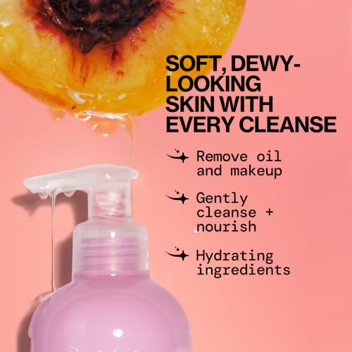 Pacifica Melt For You Facial Cleansing Oil – Hydrating Daily Face Wash & Makeup Remover Oil Cleanser for All Skin Types, Gentle Non-Comedogenic, Vegan, Clean Beauty, Dermatologist Tested 8 fl oz
